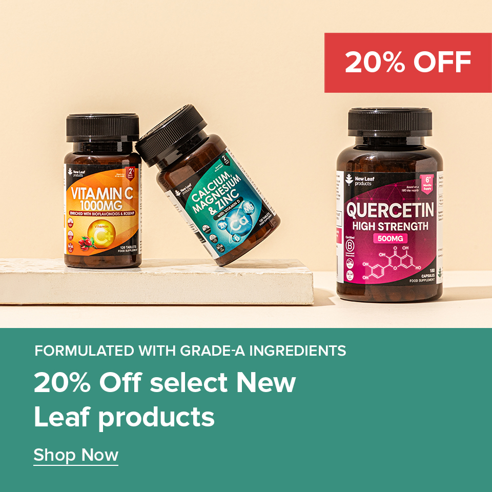 20% Off Selected New Leaf Products