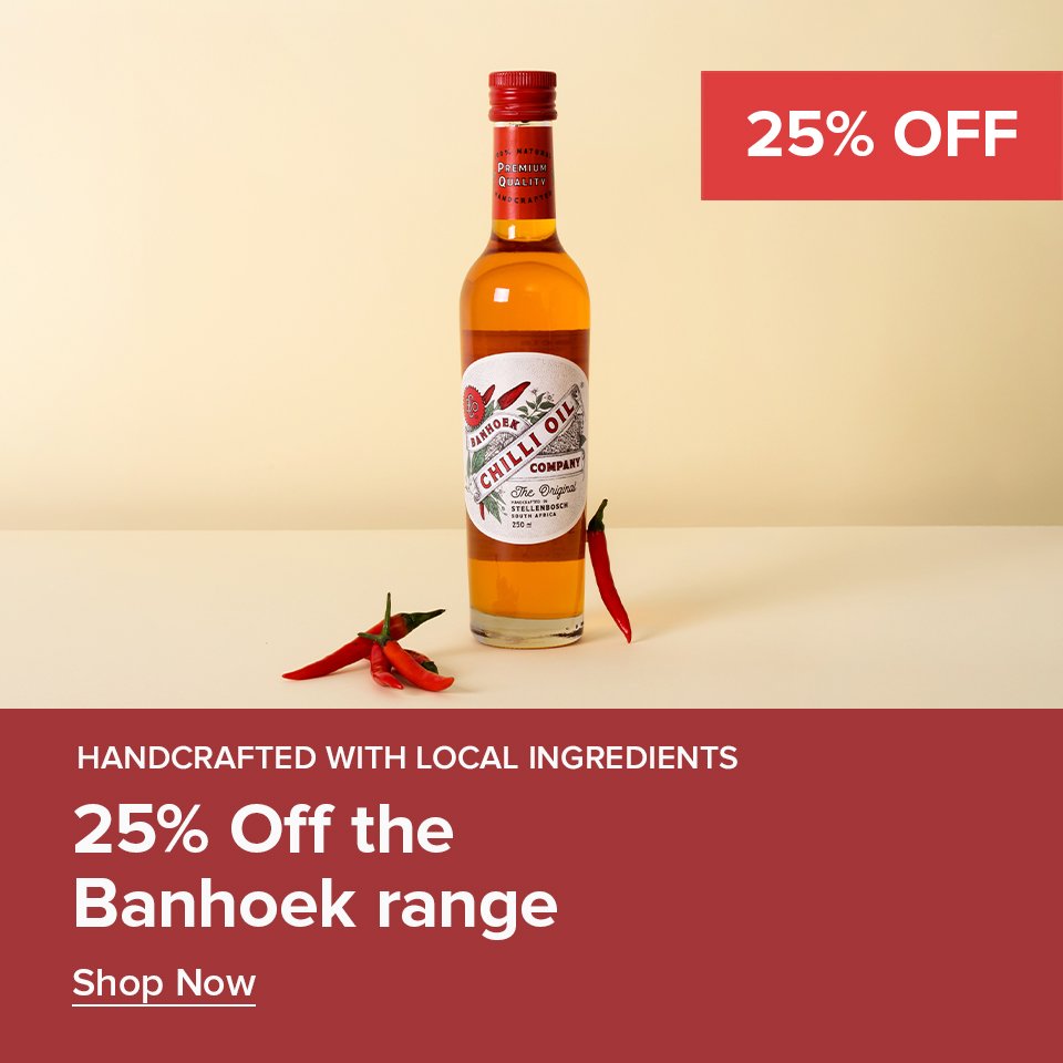 25% Off Banhoek Range