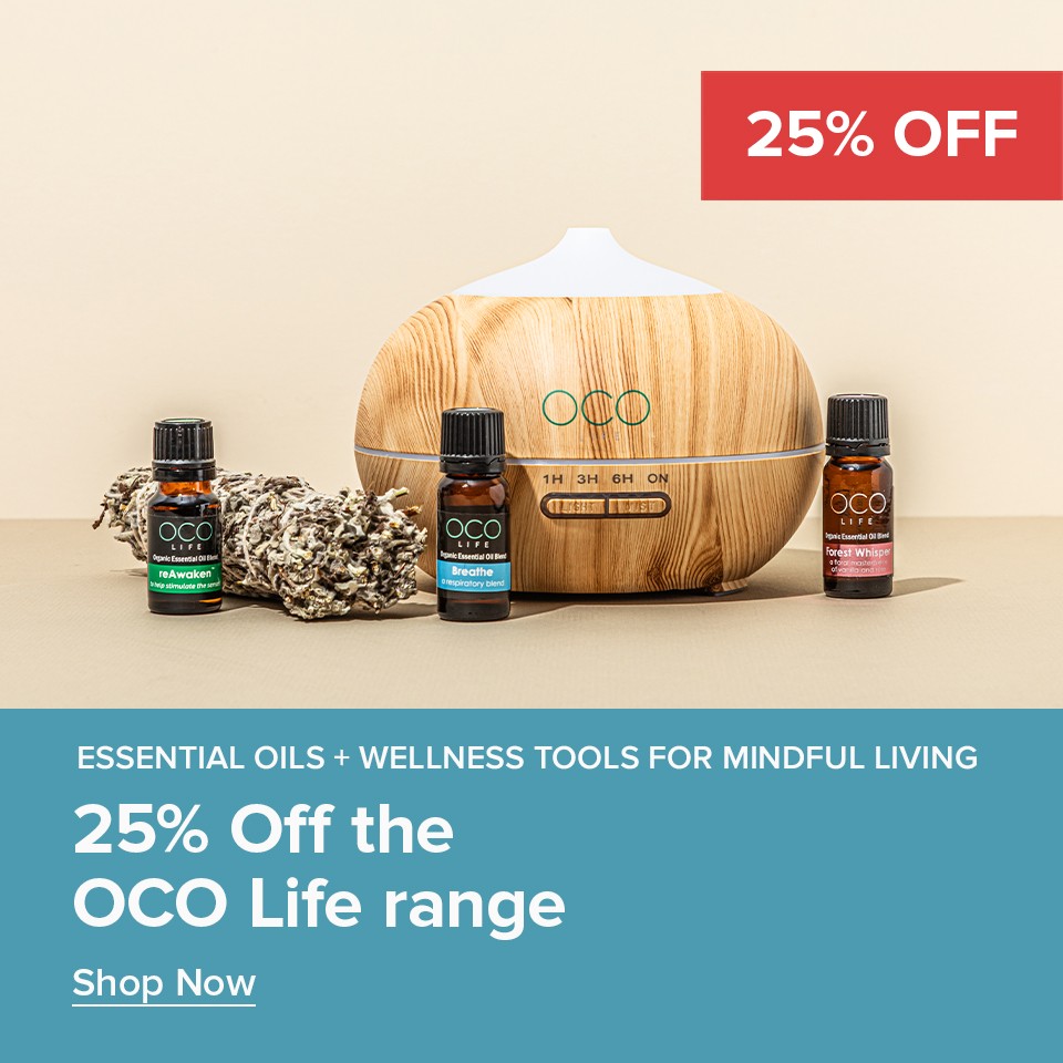 25% Off Oco Life Range