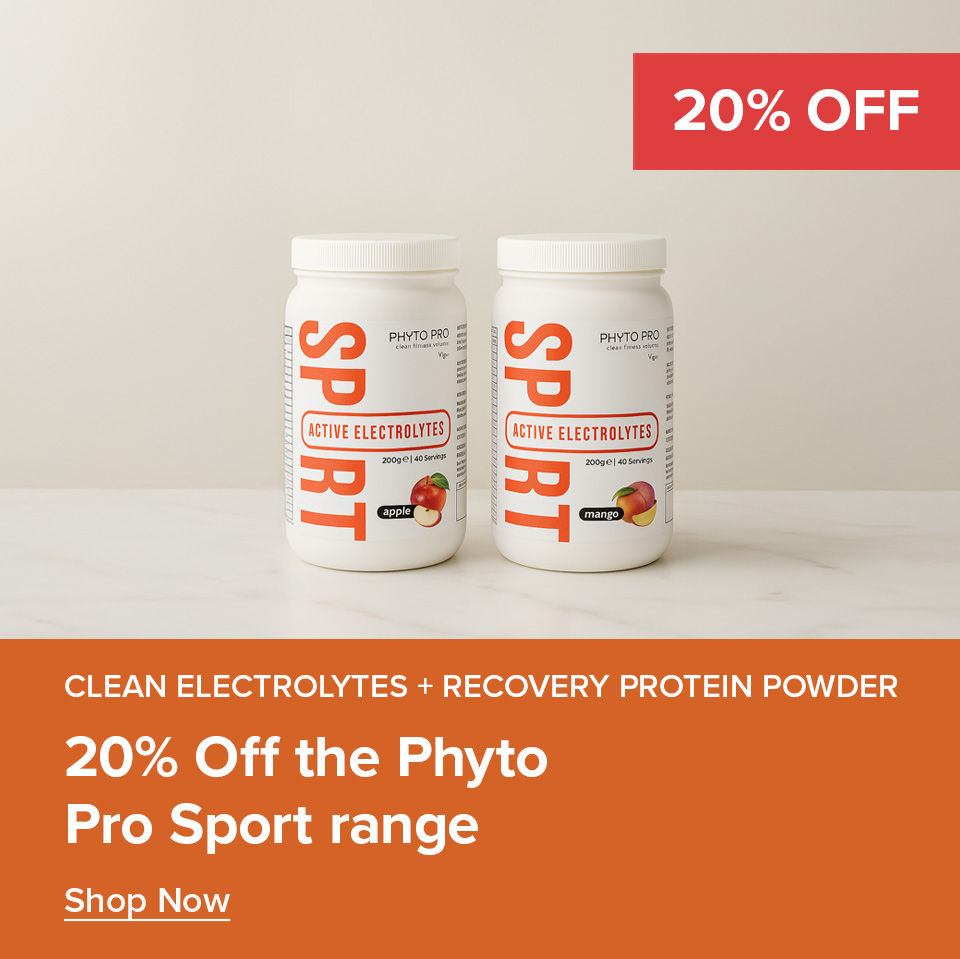 20% Off Phyto Pro Sports Range