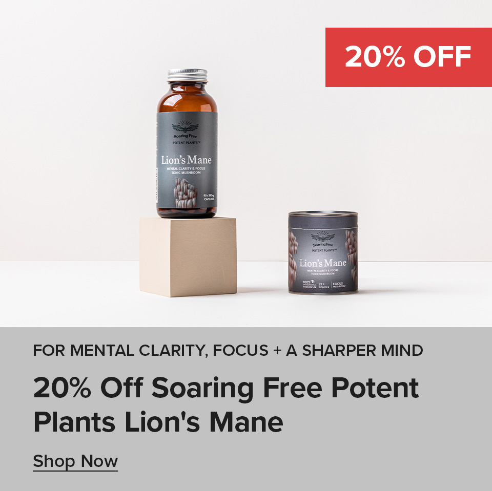 20% Off Soaring Free Lions Mane