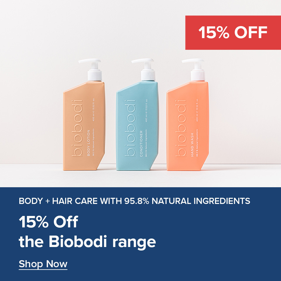 15% Off Biobodi Range
