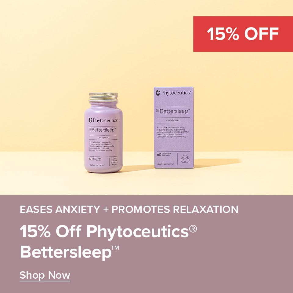 15% Off Phytoceutics® Bettersleep