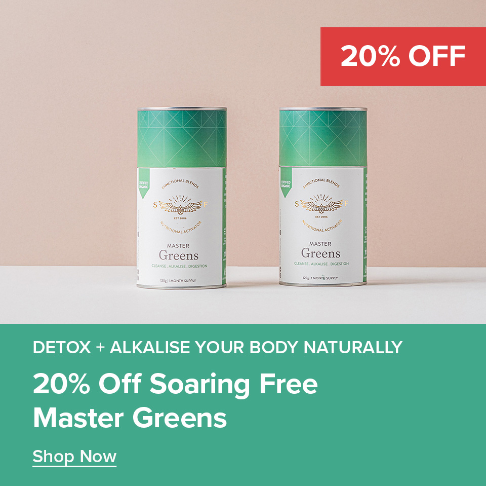 20% Off Soaring Free Master Greens
