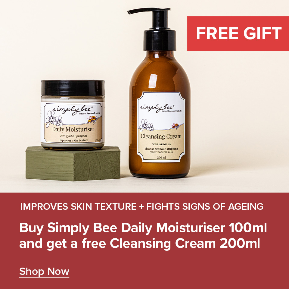 Buy Simply Bee Daily Moisturiser 100ml & Get a FREE Cleansing Cream 200ml