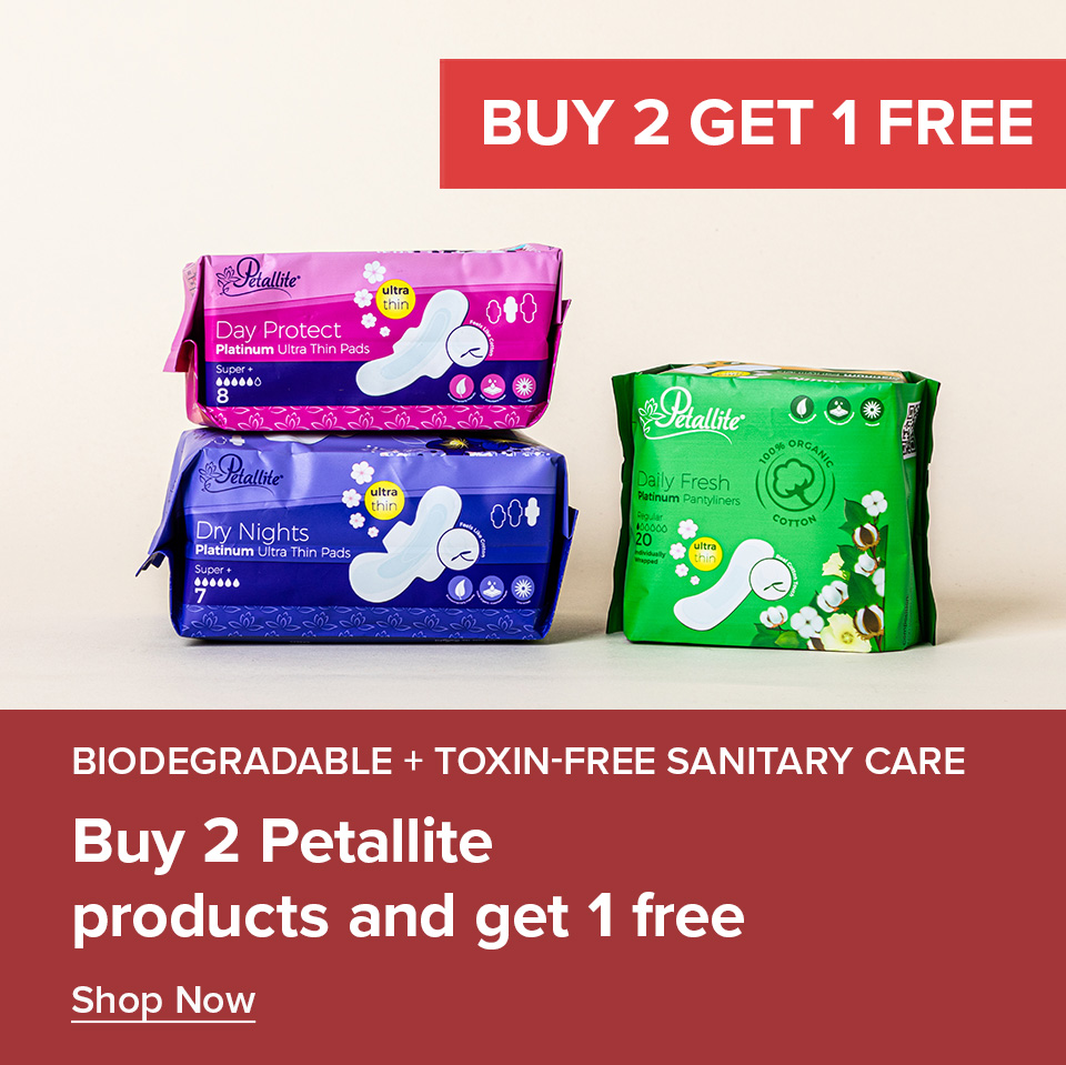 Buy 3 Pay for 2 on Petallite Products
