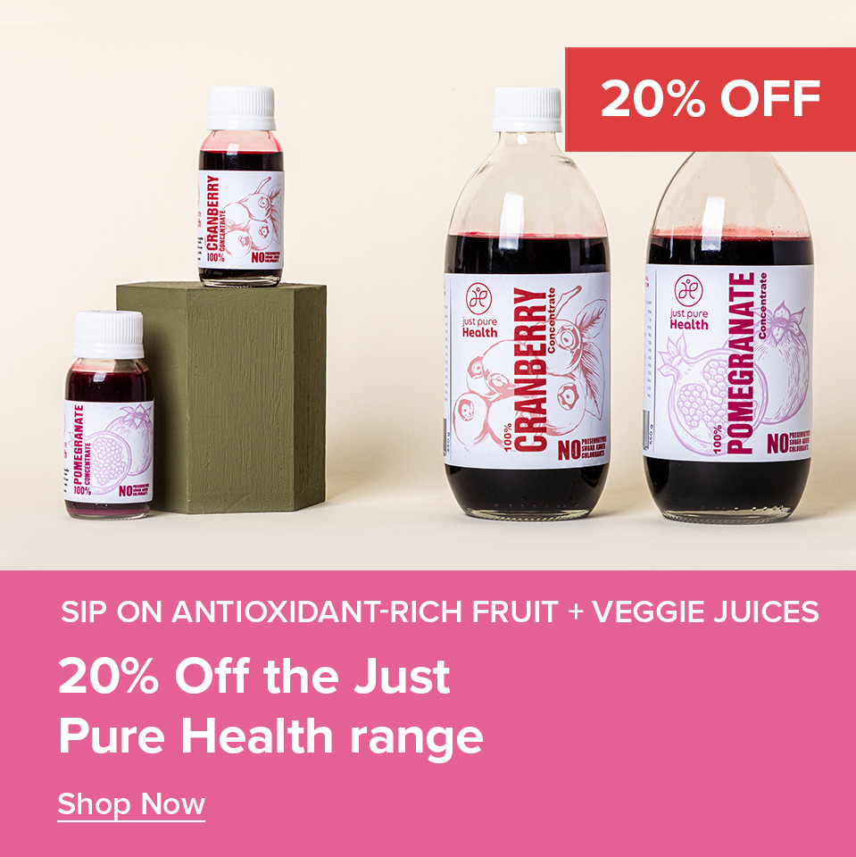 20% Off Just Pure Health Range