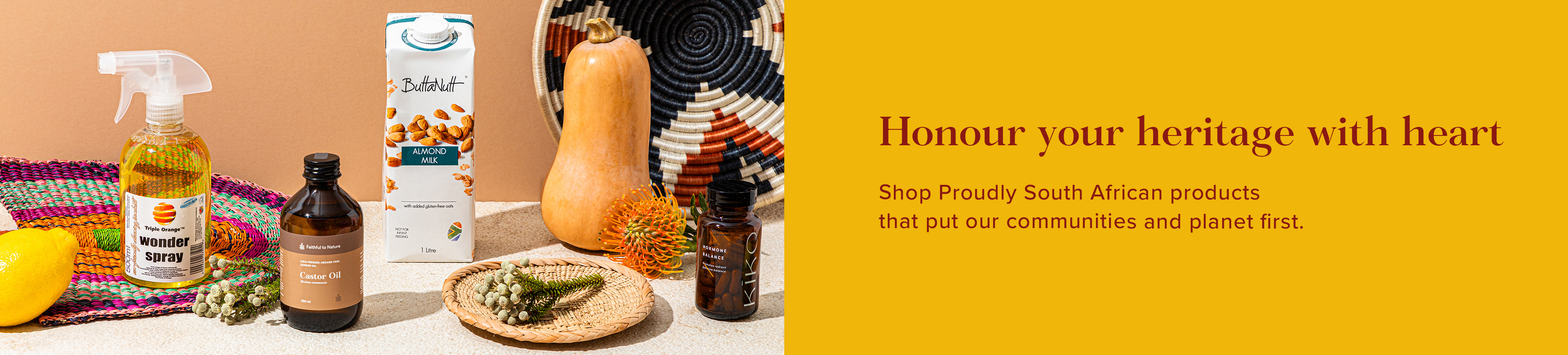 Proudly South African Products