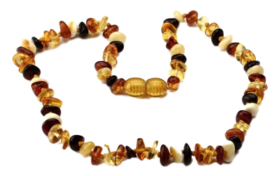 Buy Baltic Amber Teething Necklace Mixed Online Faithful to Nature