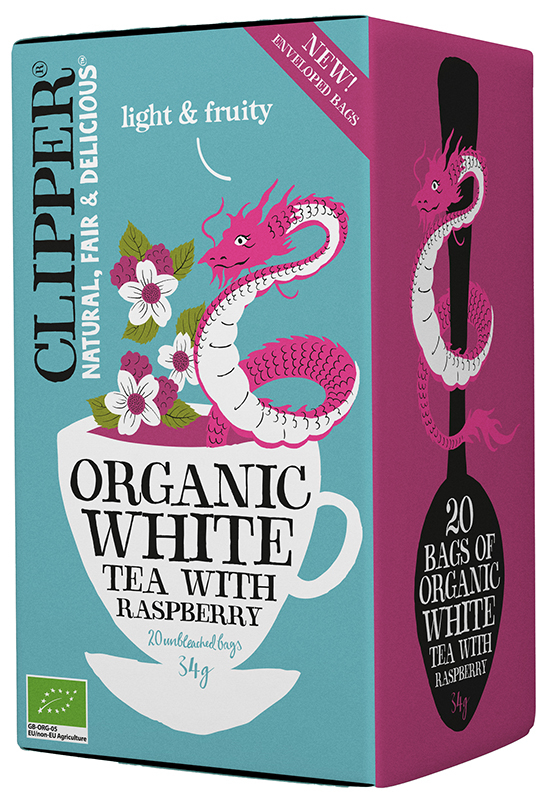 Buy Clipper Organic White Tea & Raspberry Online | Faithful to Nature