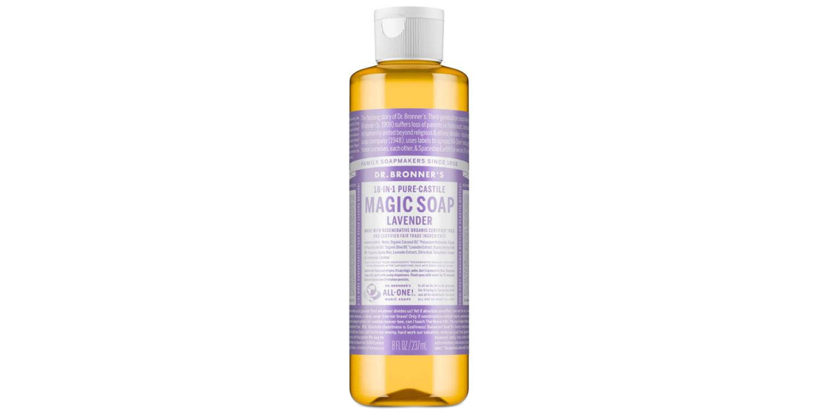 Dr. Bronner’s Body Wash in Lavender or Almond