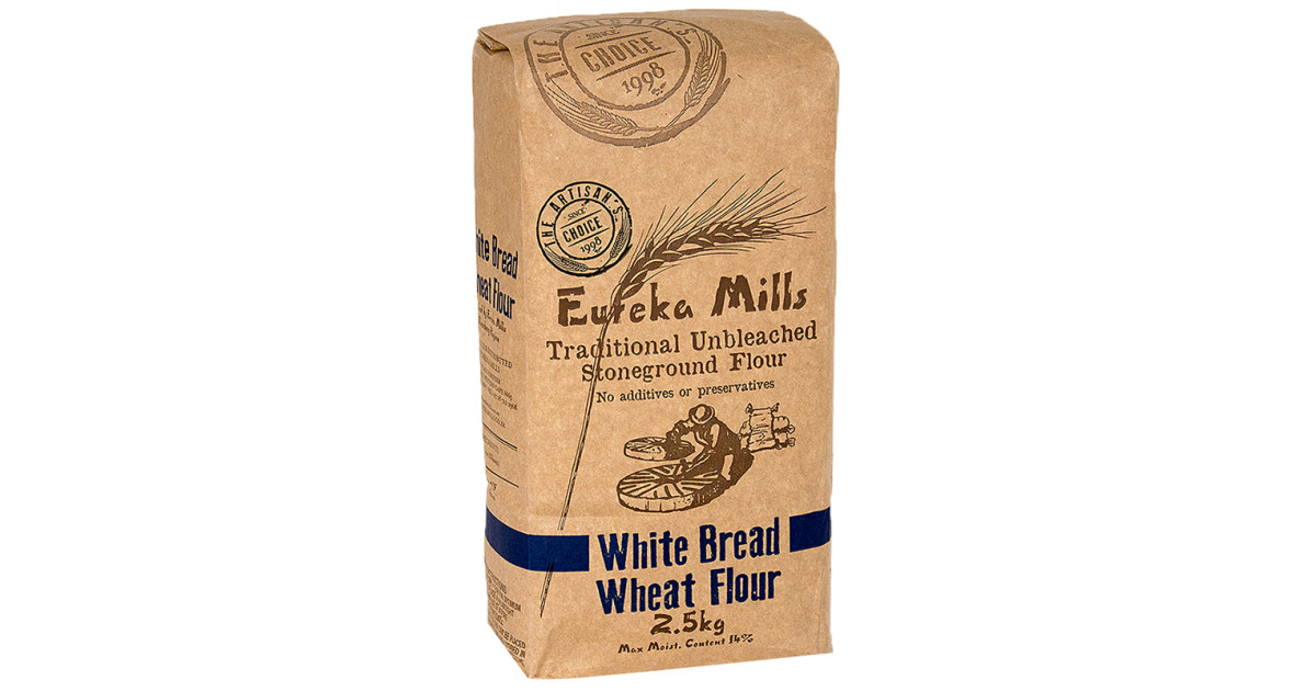 Buy Eureka Unbleached Stone Ground White Bread Flour Online Faithful
