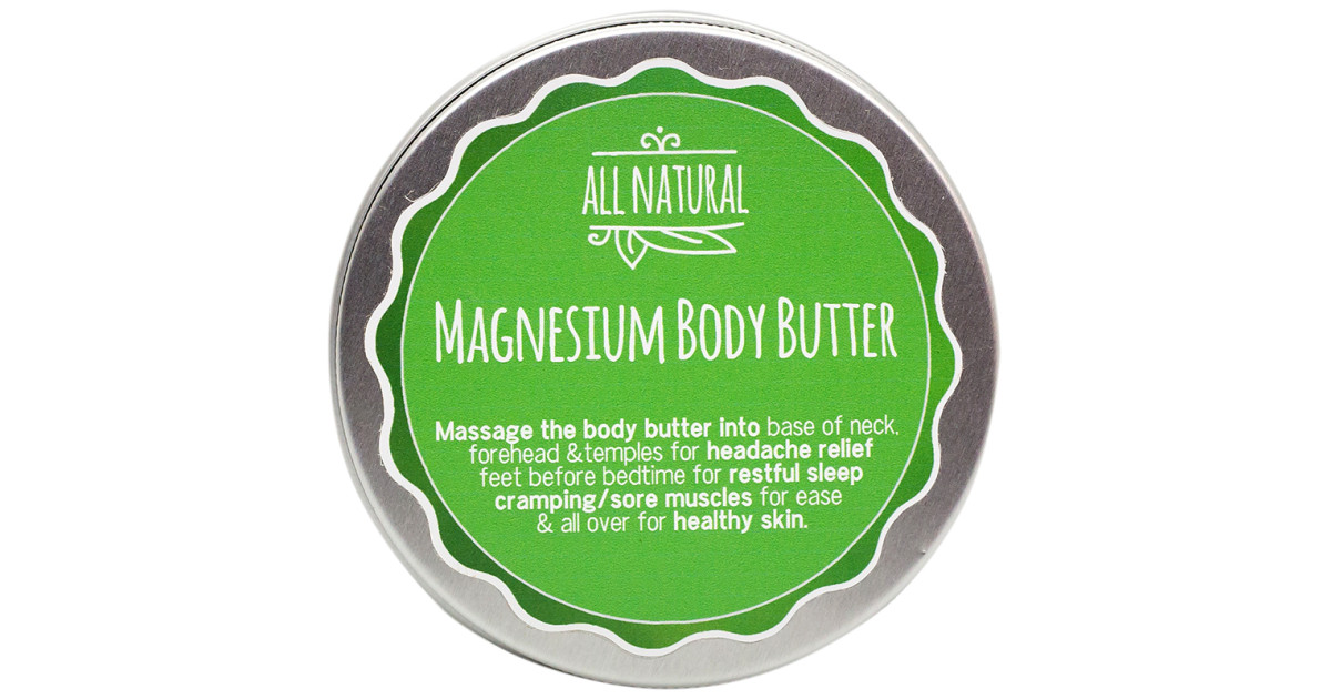 Buy All Natural Magnesium Body Butter Online Faithful to Nature