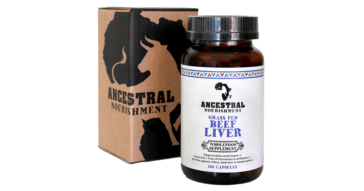Buy Ancestral Nourishment Grass Fed Beef Liver Supplements Online