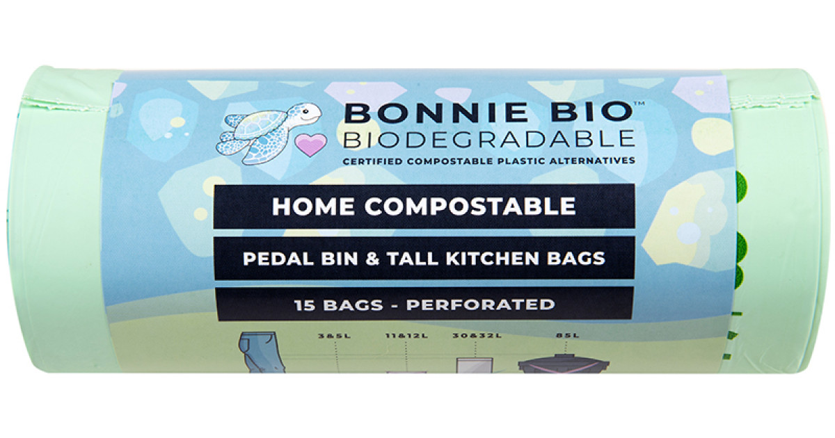 Buy Bonnie Bio Compostable Pedal Bin Bags 30 32 Litre Online