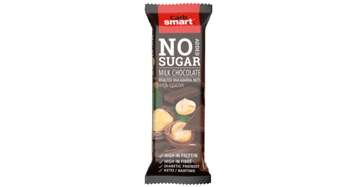 Buy Carbsmart Macadamia Nut Milk Chocolate Online Faithful to Nature