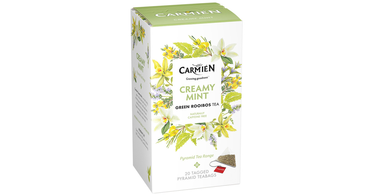 Buy Carmien Green Rooibos Tea Creamy Mint Online Faithful to Nature