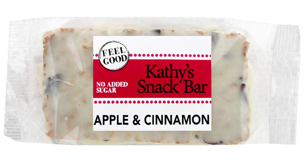 Buy Kathy's Kitchen Apple & Cinnamon Snack Bar Online Faithful to Nature