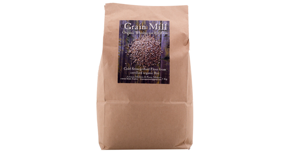 Buy Knysna Grain Mill Organic Rye Flour Online Faithful to Nature