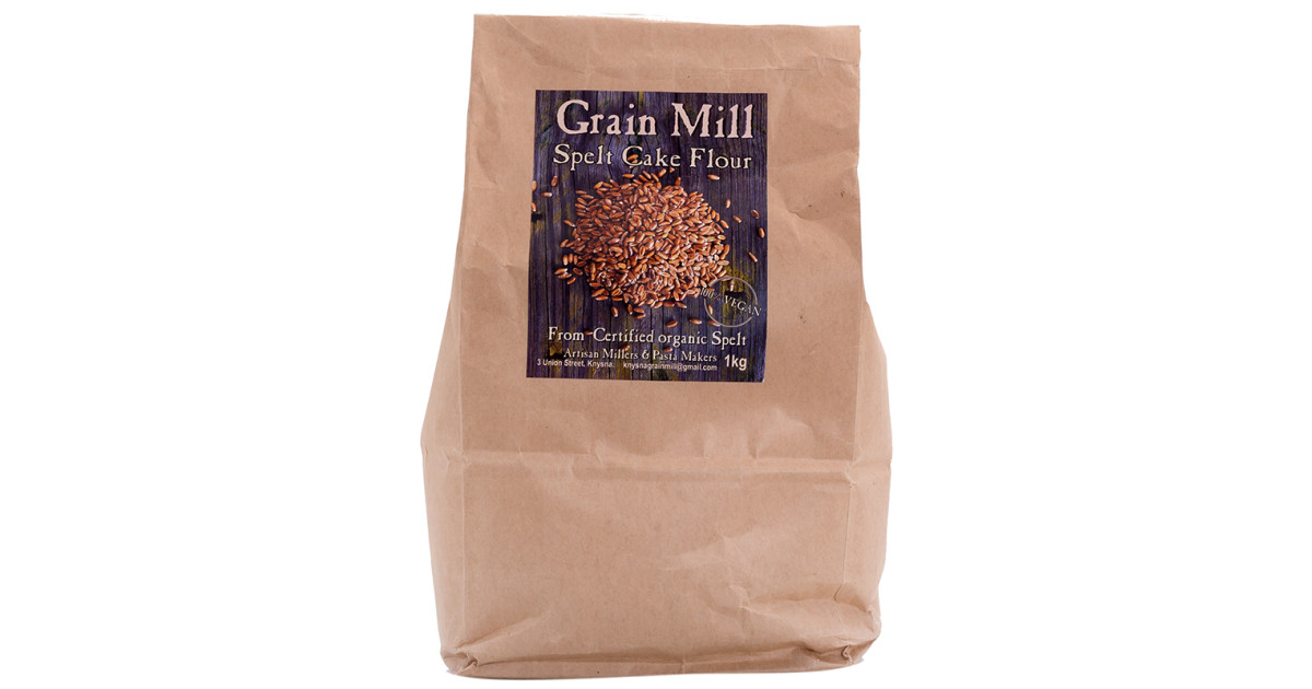 Buy Knysna Grain Mill Organic Spelt Cake Flour Online Faithful to Nature
