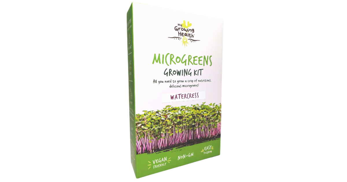 Buy My Growing Health Microgreens Growing Kit Watercress Online