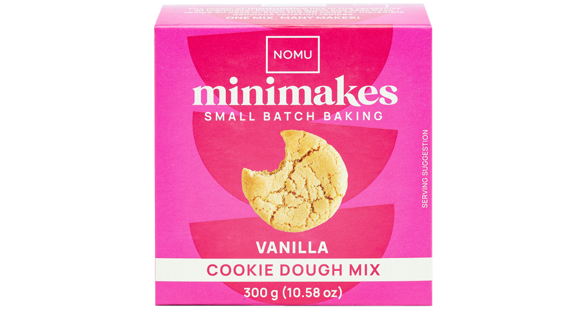 Buy Nomu Vanilla Cookie Dough Mix Online Faithful to Nature