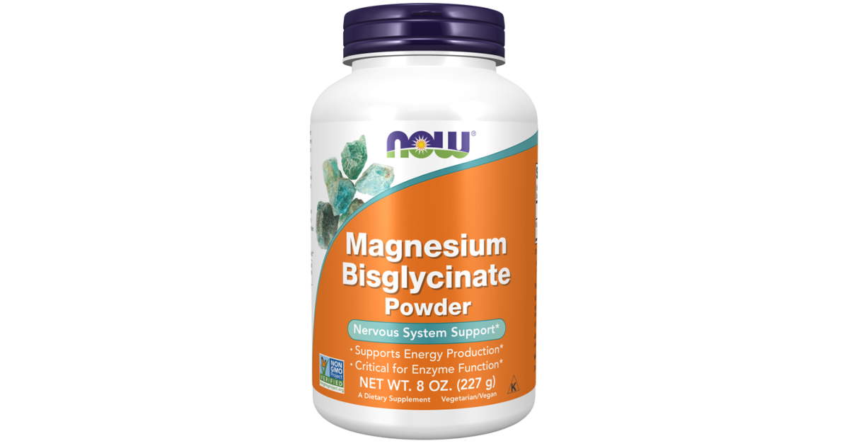 Buy Now Foods Magnesium Bisglycinate Powder Online | Faithful to Nature