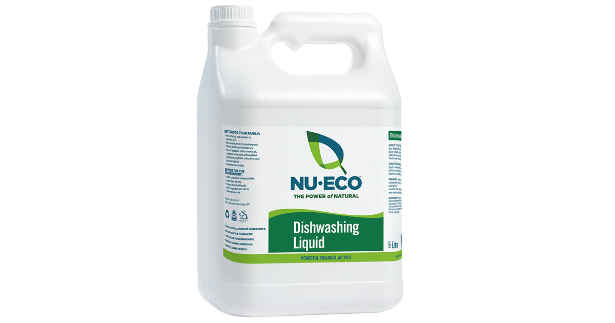 Buy NuEco Dishwashing Liquid 5 Litre Online Faithful to Nature