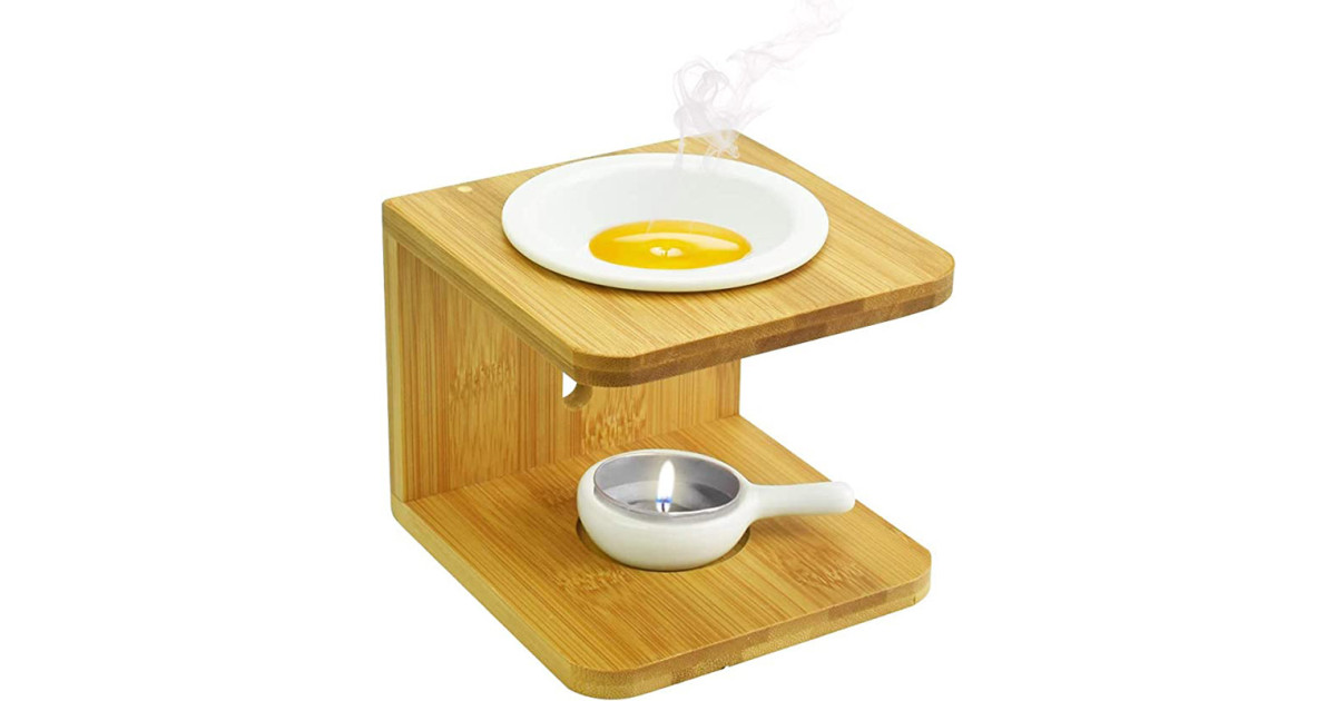 Buy Olio Wooden & Ceramic Oil Burner Online Faithful to Nature