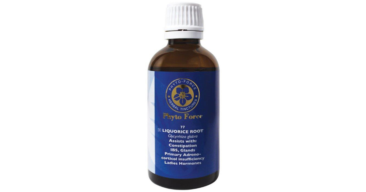 Buy PhytoForce Liquorice Root Tincture Online Faithful to Nature