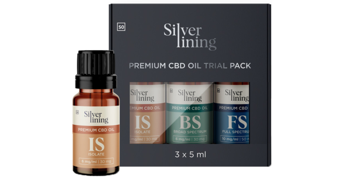 Buy Silver Lining Cbd Oil Trial Pack Online Faithful To Nature