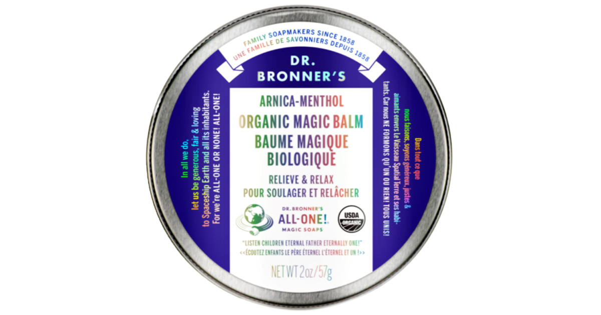 Buy Dr. Bronner's Arnica Menthol Magic Balm Online Faithful to Nature