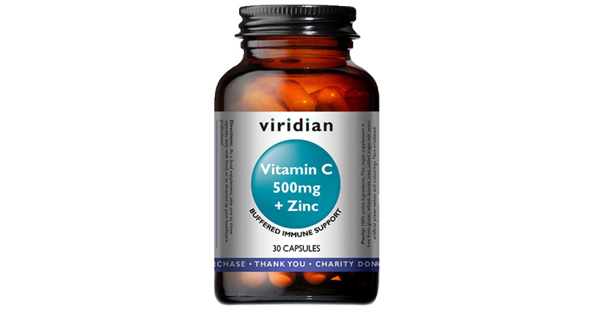 Buy Viridian Buffered Vitamin C & Zinc Online Faithful to Nature