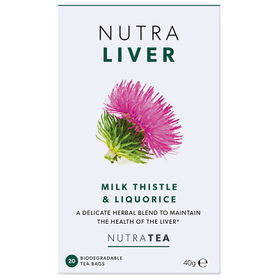 NutraLiver Detox Tea - Milk Thistle & Liquorice