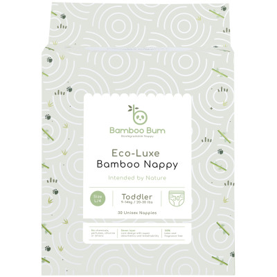 Bamboo Bum Disposable Nappies - Toddler