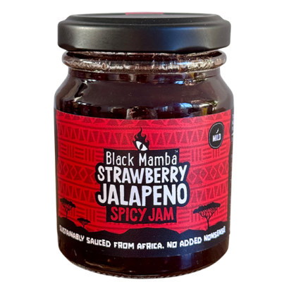Black Mamba Strawberry Jalapeno Spicy Jam 