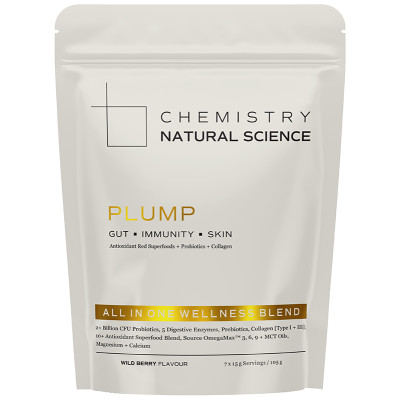 Chemistry Natural Science, PLUMP - Gut + Skin + Immunity Wellness Blend 105g