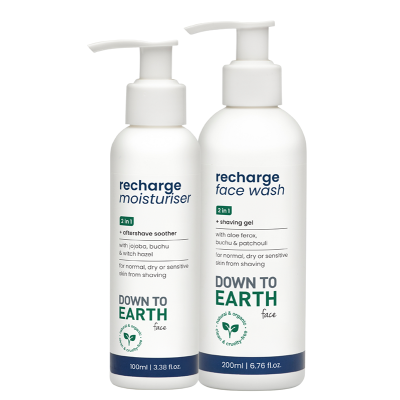 Down to Earth Recharge Men's Skincare Pack