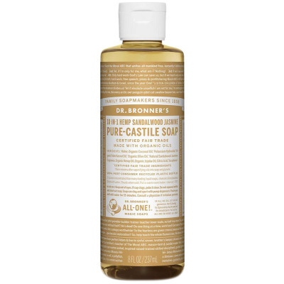 Dr. Bronner's Pure Castile Liquid Soap - Sandalwood Jasmine 