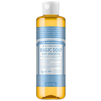 Dr. Bronner's Pure Castile Liquid Soap - Baby Unscented