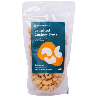 FtN Cashew Nuts - Unsalted