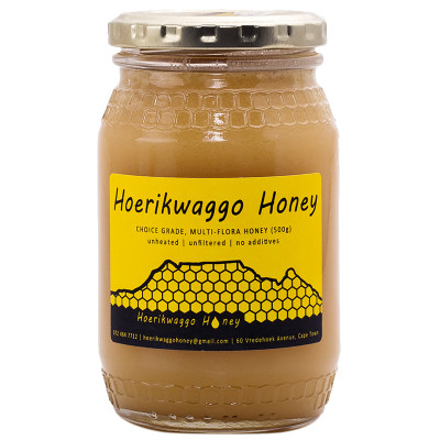 Hoerikwaggo Raw Creamed Honey - 500g 