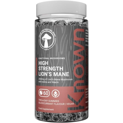 Known High Strength Lion's Mane Blackcurrant