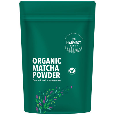 The Harvest Table Organic Matcha Powder Pouch