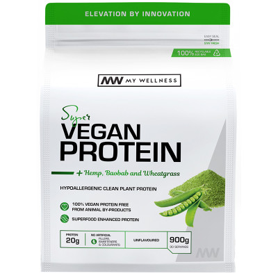 My Wellness Vegan Protein - Unflavoured - 900g