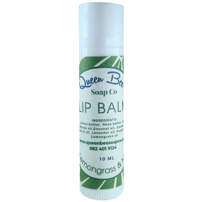 Queen Bee Soap Co. Lemongrass & Mint Lip Balm