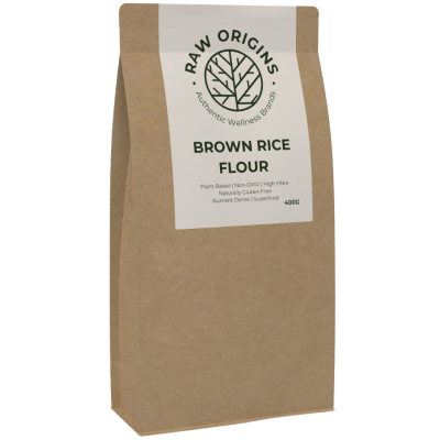 Raw Origins Rice Flour Brown