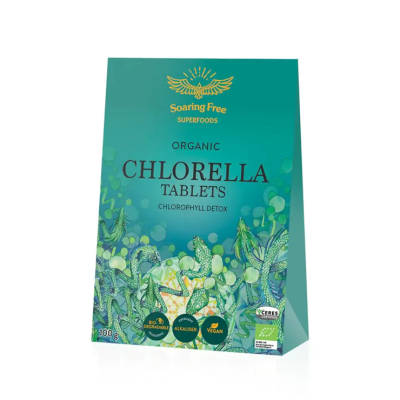 Soaring Free Superfoods Organic Chlorella Tablets