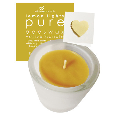 With Love Products Lemon Lights Beeswax Holder