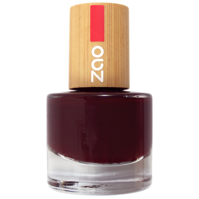 Zao Nail polish 659 Black Cherry